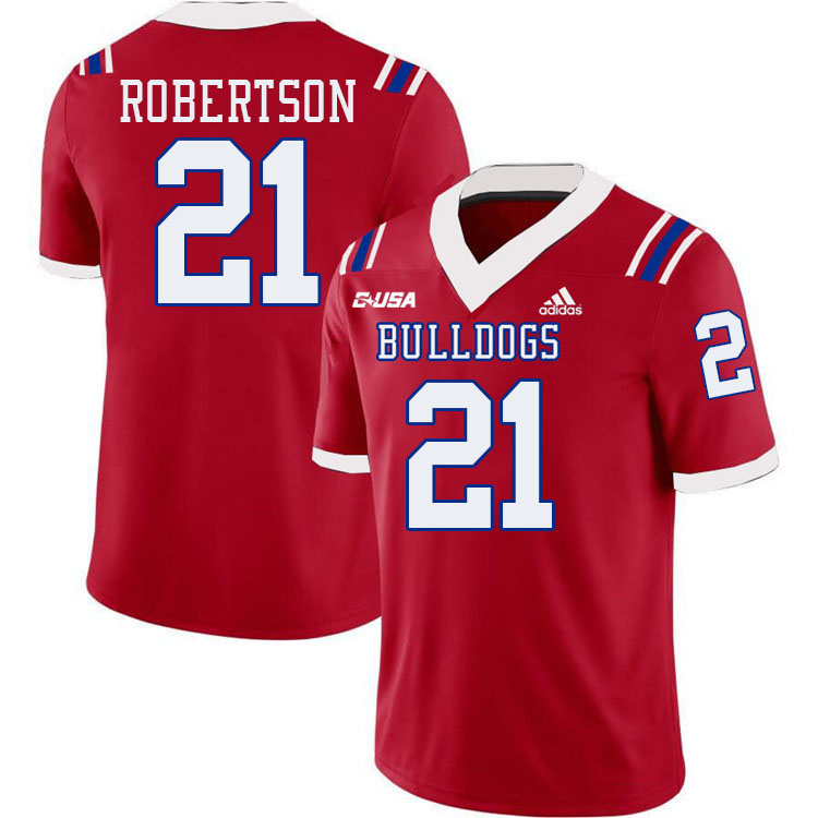 Amik Robertson Louisiana Tech Jersey,LA Tech Bulldogs Football Jerseys,Uniforms,Gears-Red